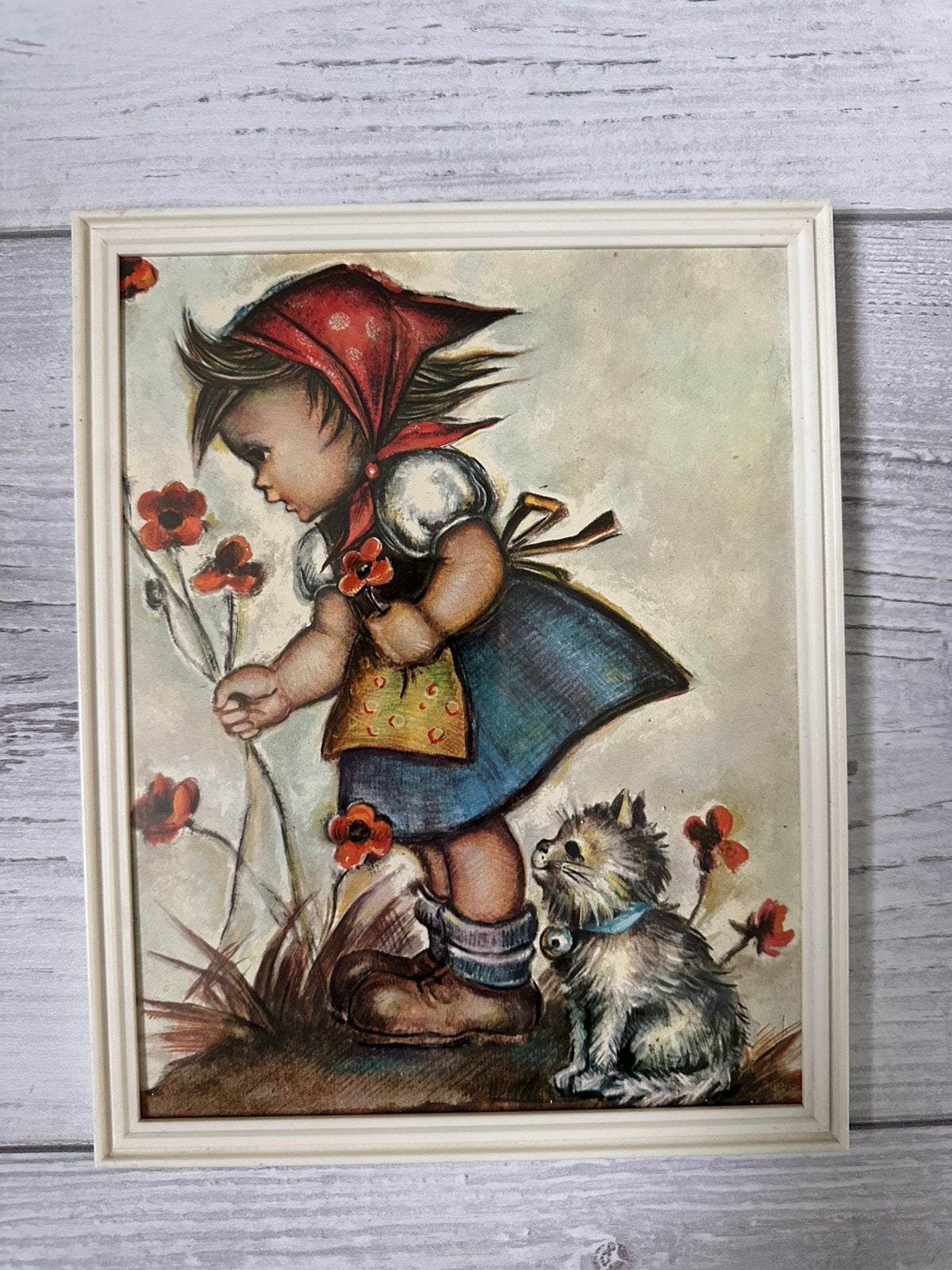 Hummel tekening in lijst, Antiek en Kunst, Ophalen of Verzenden
