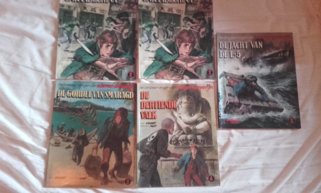 steven severijn, Meerdere stripboeken, Ophalen of Verzenden, Zo goed als nieuw