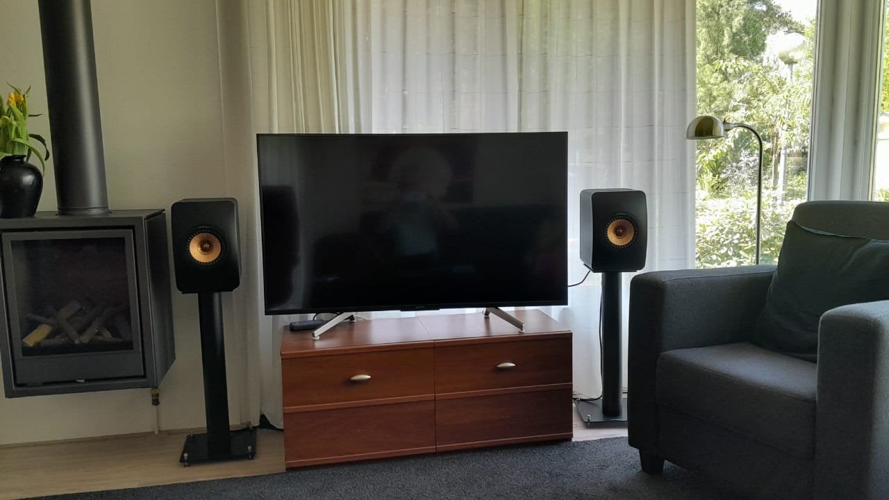 Charcoal Kef LS50W2, Overige merken, Ophalen of Verzenden, Zo goed als nieuw, 120 watt of meer