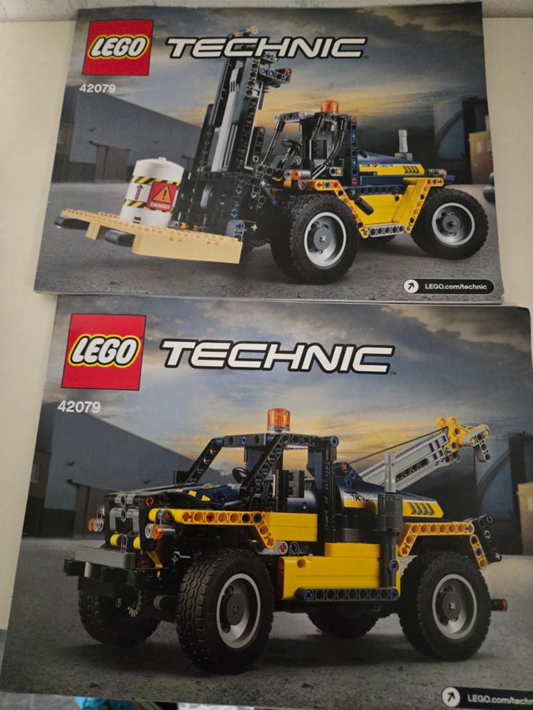 LEGO Technic 42079 Heftruck / Takelwagen (2-in-1), Ophalen of Verzenden, Zo goed als nieuw, Overige merken