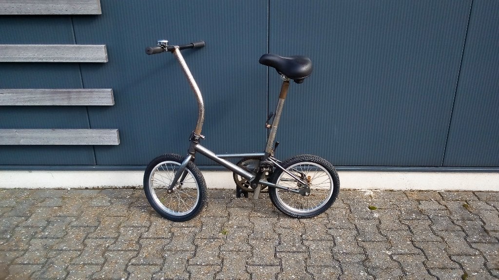 Vouwfiets Daewoo Shuttle 16 inch, Terugtraprem, Gebruikt, 16 tot 18 inch, Deels opvouwbaar