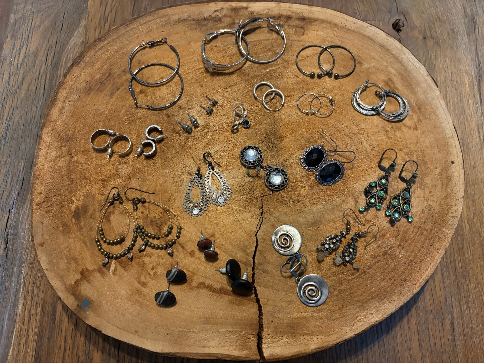 Diverse Oorbellen Collectie - Verschillende Stijlen, Sieraden, Tassen en Uiterlijk, Overige materialen, Ophalen of Verzenden, Zilver