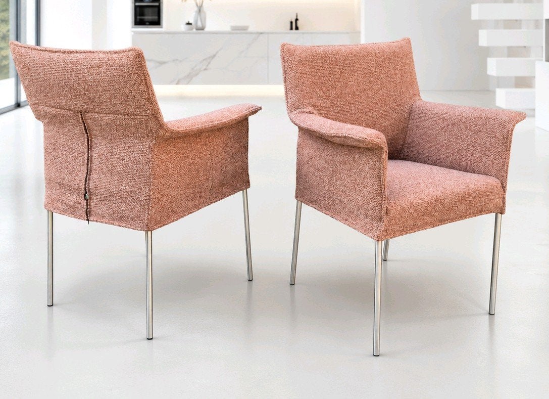 De laaste 4 Design on Stock Gola Eetkamerstoelen., Ophalen, Zo goed als nieuw, Metaal, Vier