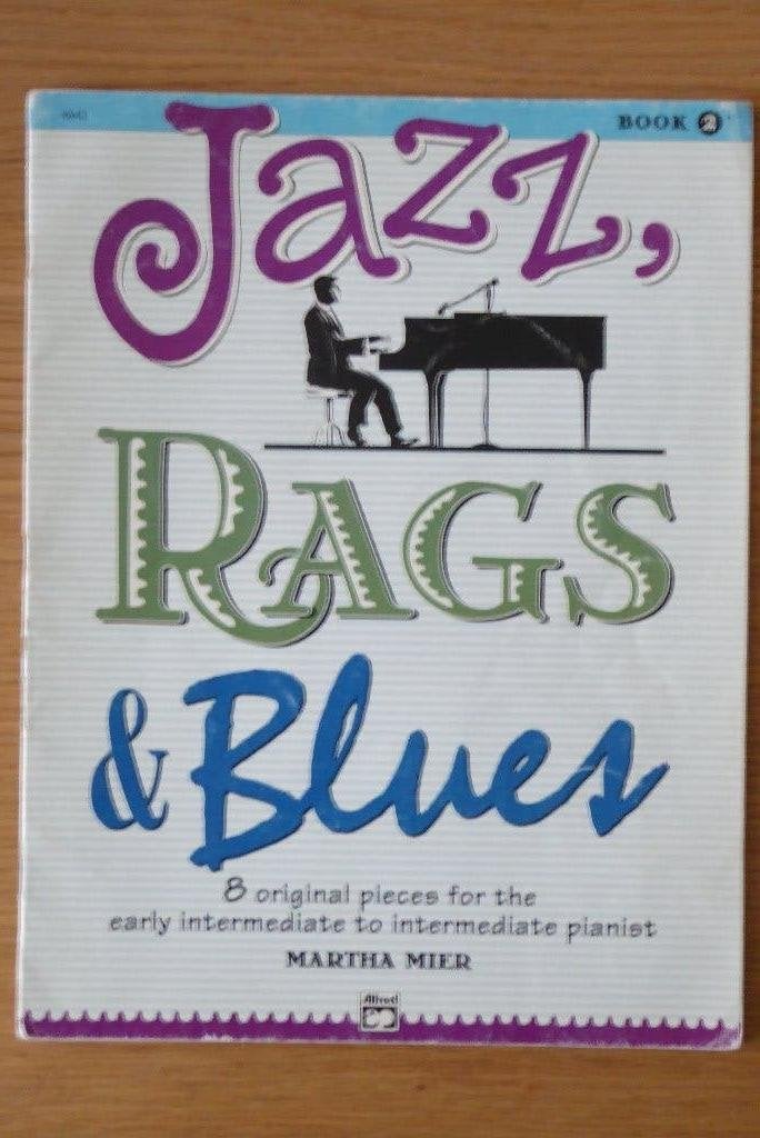 Jazz-Rags & Blues Vol.2 Piano Solo - Martha Mier, Muziek en Instrumenten, Gebruikt, Overige soorten, Ophalen of Verzenden, Jazz
