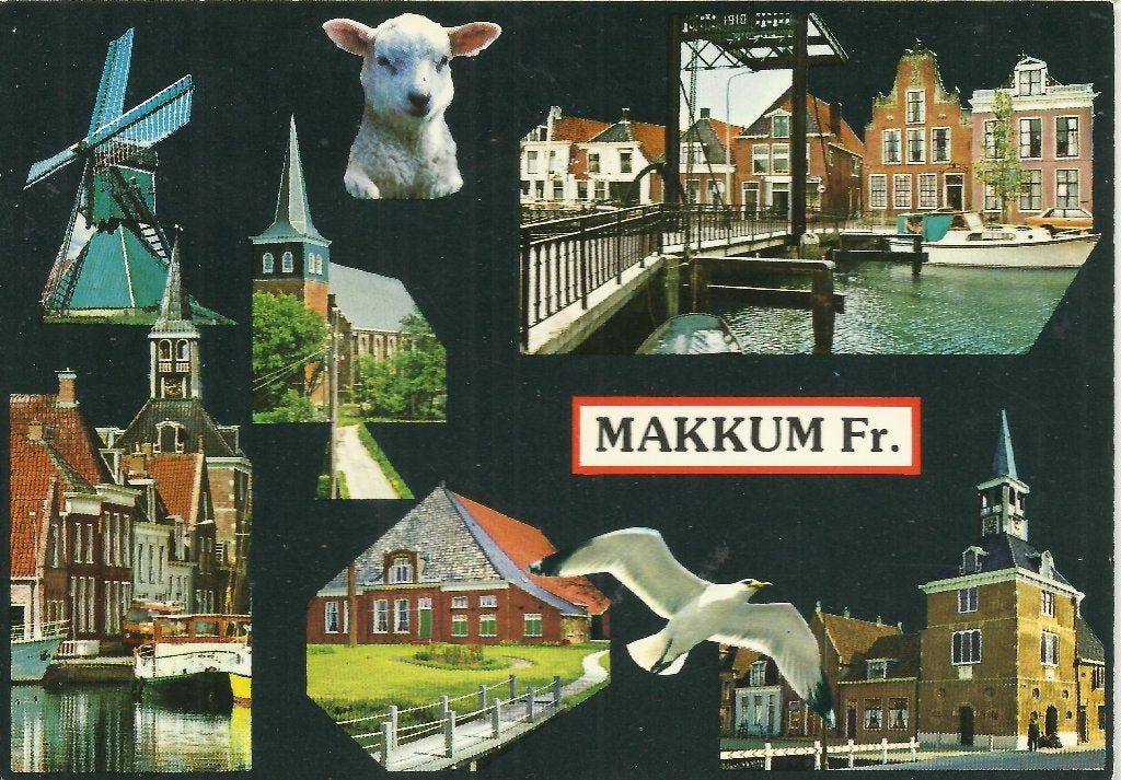 Makkum          804, Verzamelen, Ansichtkaarten | Nederland, Ophalen of Verzenden, Voor 1920