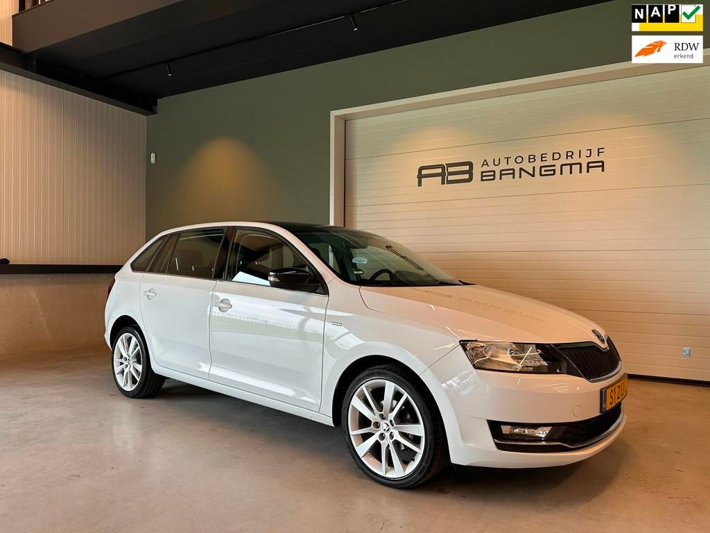 Skoda Rapid Spaceback 1.0 TSI AUTOMAAT GREENTECH CLEVER|NAVI, Auto's, Skoda, Bedrijf, Te koop, Rapid, ABS, Achteruitrijcamera