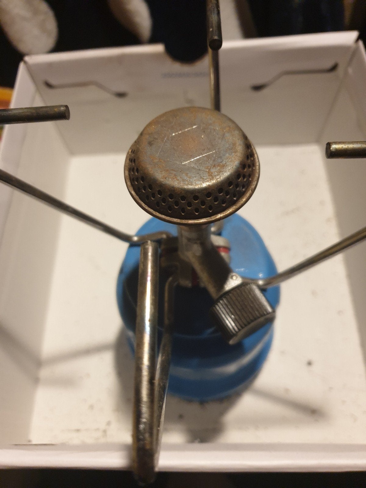 Campingaz Bleuet 206 gasbrander - Compact en betrouwbaar, Ophalen of Verzenden, Gebruikt