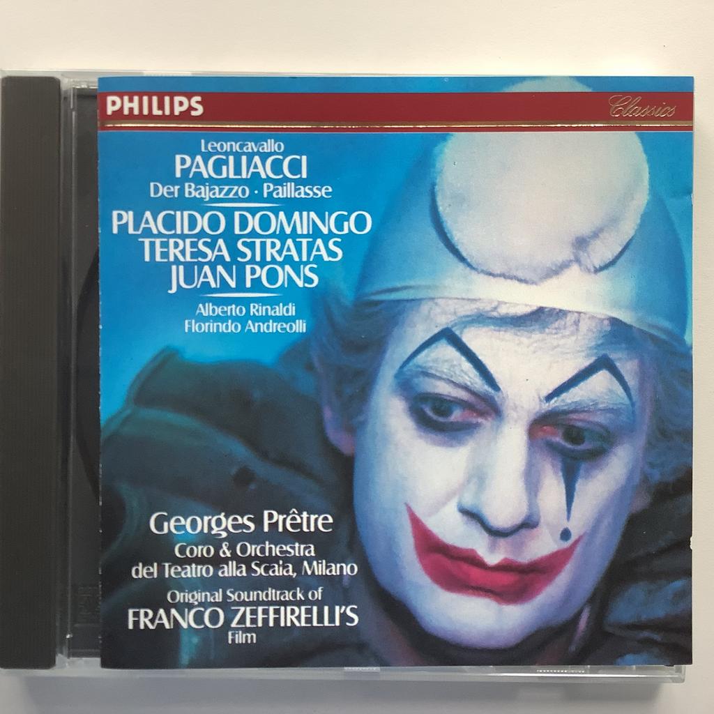Pagliacci, Ophalen, Met libretto, Opera of Operette, Zo goed als nieuw