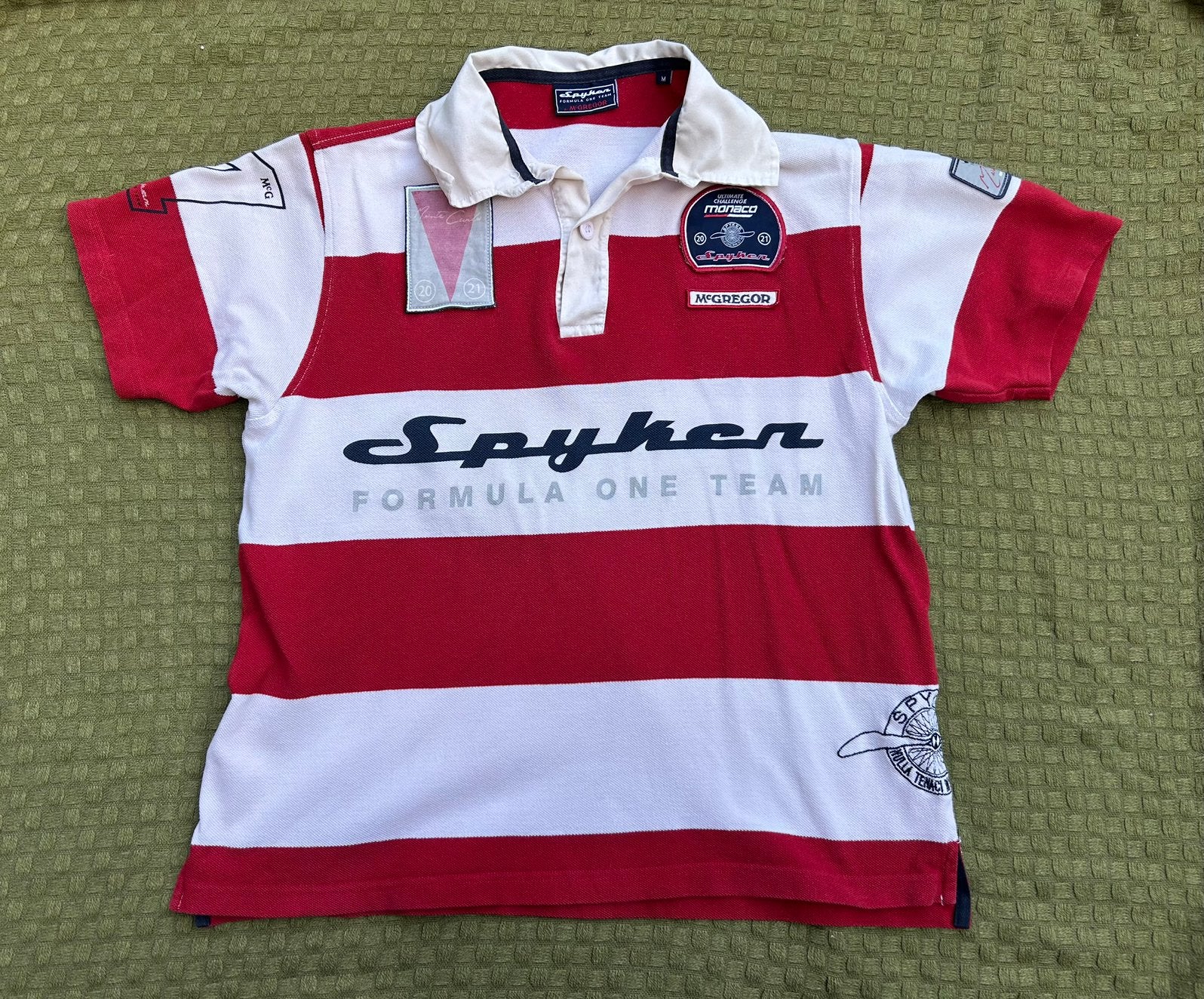 McGregor Spyker Formula 1 Team Polo M – F1 Racing Motorsport, Kleding | Heren, Ophalen of Verzenden, Gedragen, Maat 48/50 (M)