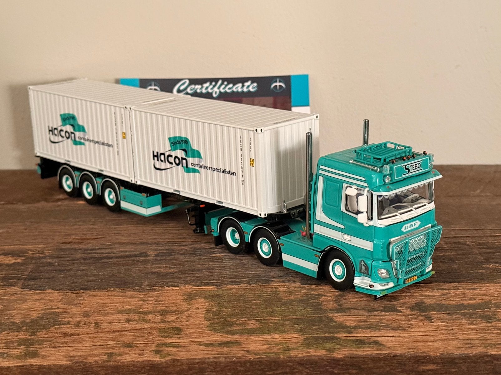 WSI - DAF XF 6x2 Stebo, Ophalen of Verzenden, Zo goed als nieuw, Bus of Vrachtwagen, Wsi