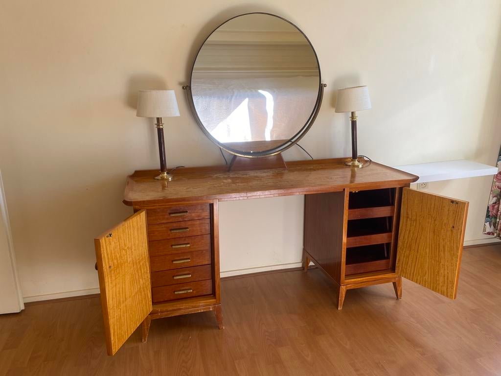 Toilettafel  palisander vintage/ antiek, Ophalen