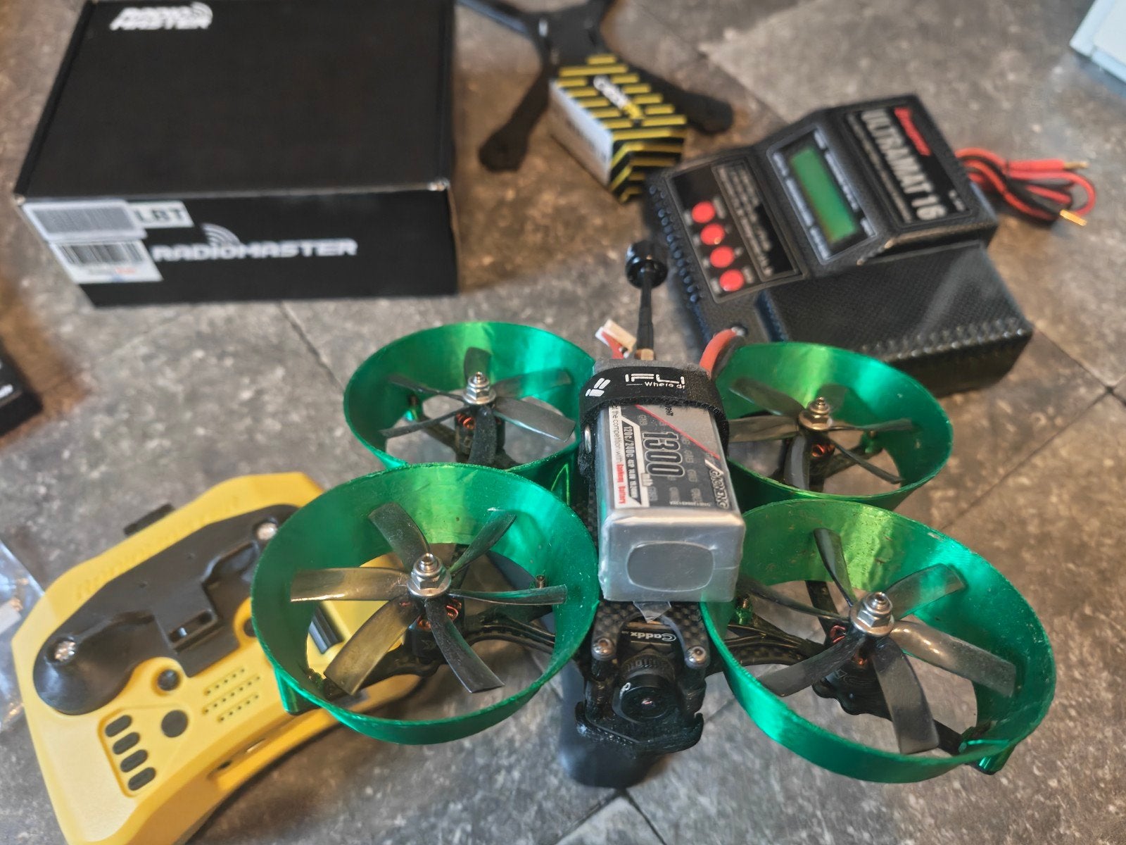 Complete FPV drone set, Audio, Tv en Foto, Drones, Gebruikt, Racedrone, First person view (FPV), Ophalen of Verzenden