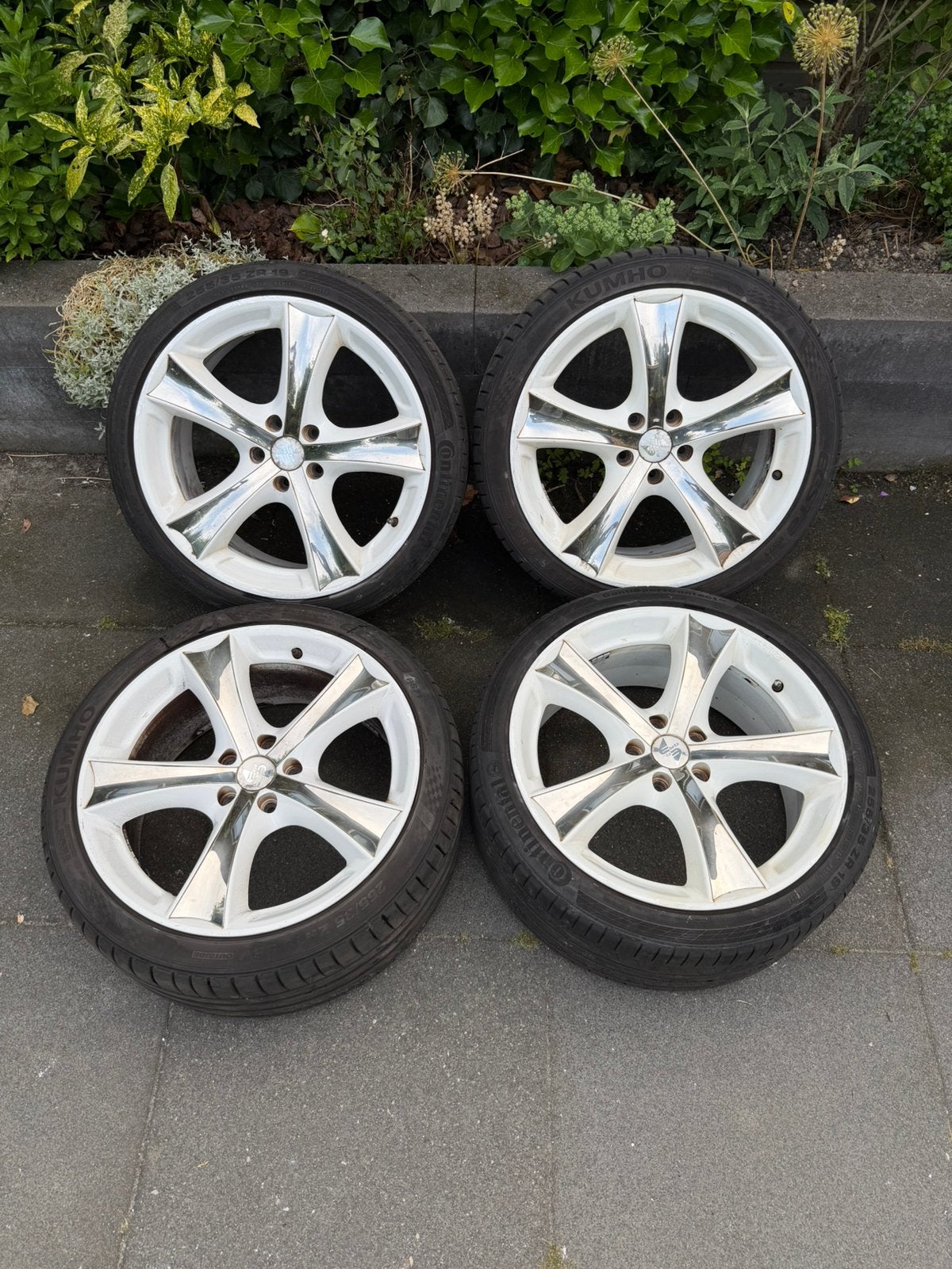 Eta Beta 9Jx19H2 19 Inch Velgen, 19 inch, Gebruikt, 255 mm, Banden en Velgen