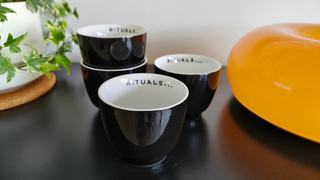 4 Rituals bekers mokjes, Overige merken, Ophalen of Verzenden, Zo goed als nieuw, Overige stijlen