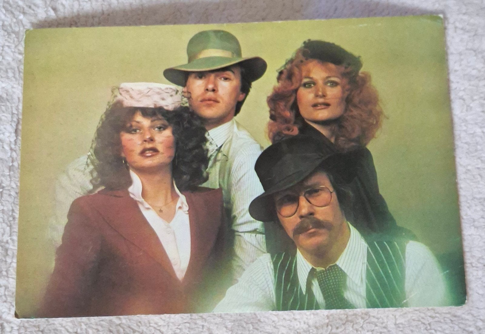 kaart muziek groep champagne nederland Ariola, Ophalen of Verzenden, Nieuw, Foto of Kaart