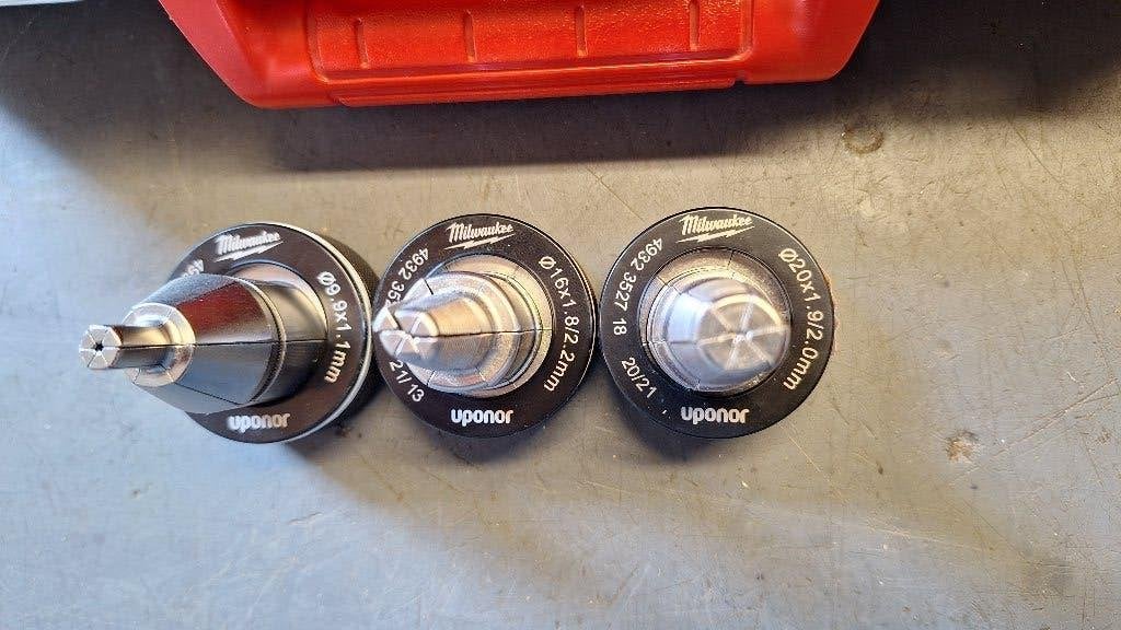 Milwaukee C12 PXP Uponor accu optromp tang optromper, ., Nieuw, Ophalen of Verzenden, .