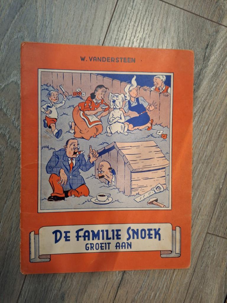 De Familie Snoek 2: De Familie Snoek groeit aan., Gelezen, Willy Vandersteen, Eén stripboek, Ophalen of Verzenden