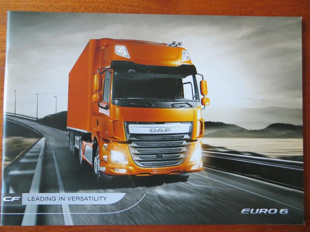 DAF CF (jan. 2014; Engelse folder), Ophalen of Verzenden, Nieuw, Overige merken