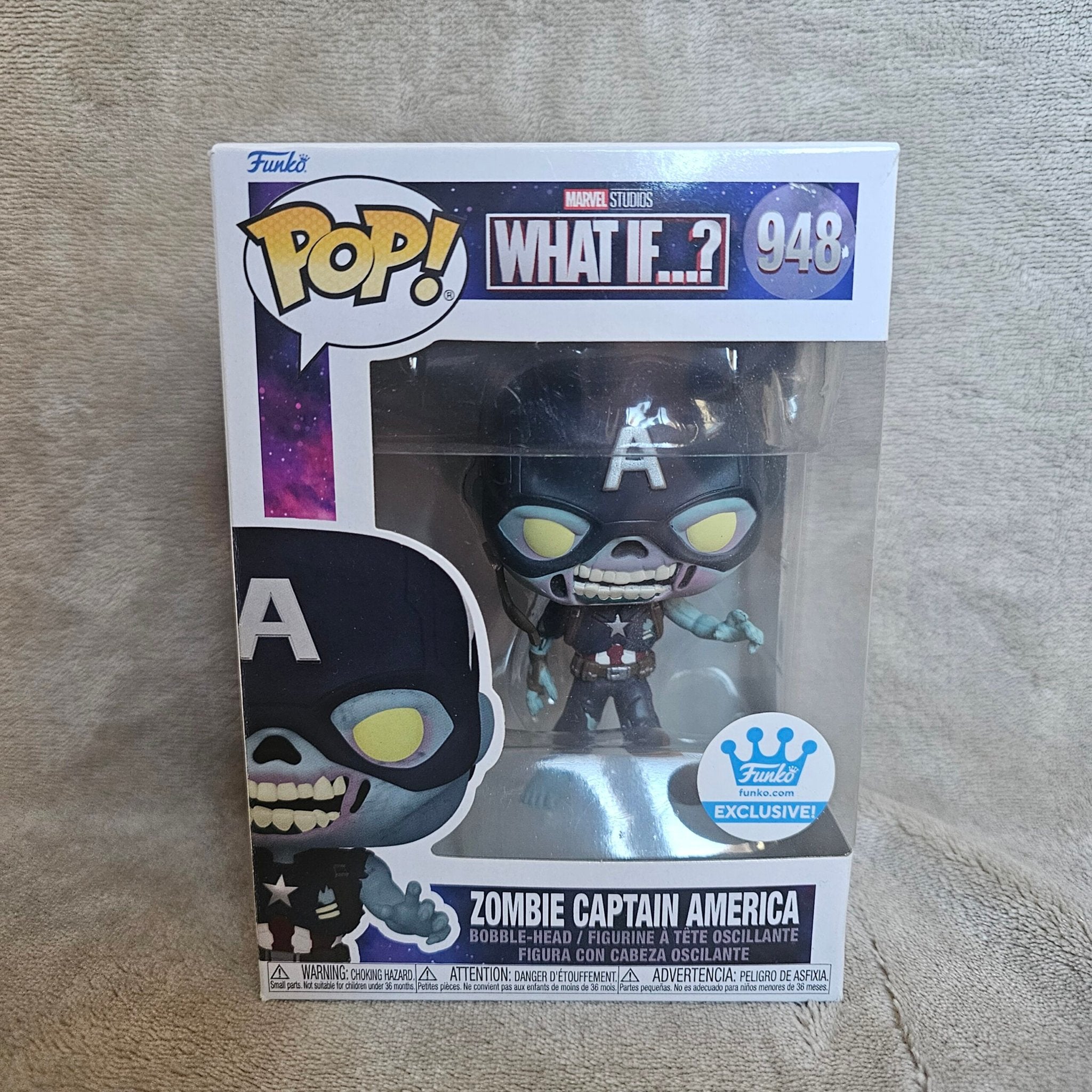 Marvel What If...? | Zombie Captain America, Gebruikt, Funko, Onbekend, Ophalen of Verzenden