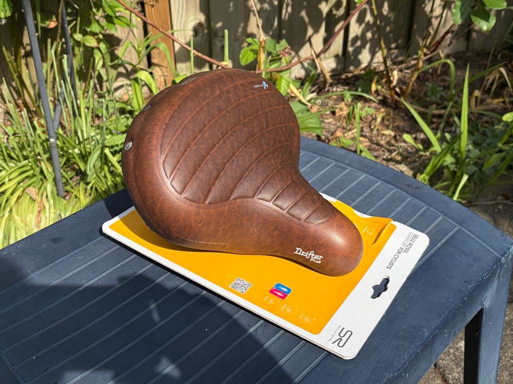 Selle Royal Drifter Plus 5111 Zadel - Bruin, Ophalen of Verzenden, Zadel, Stadsfiets, Nieuw