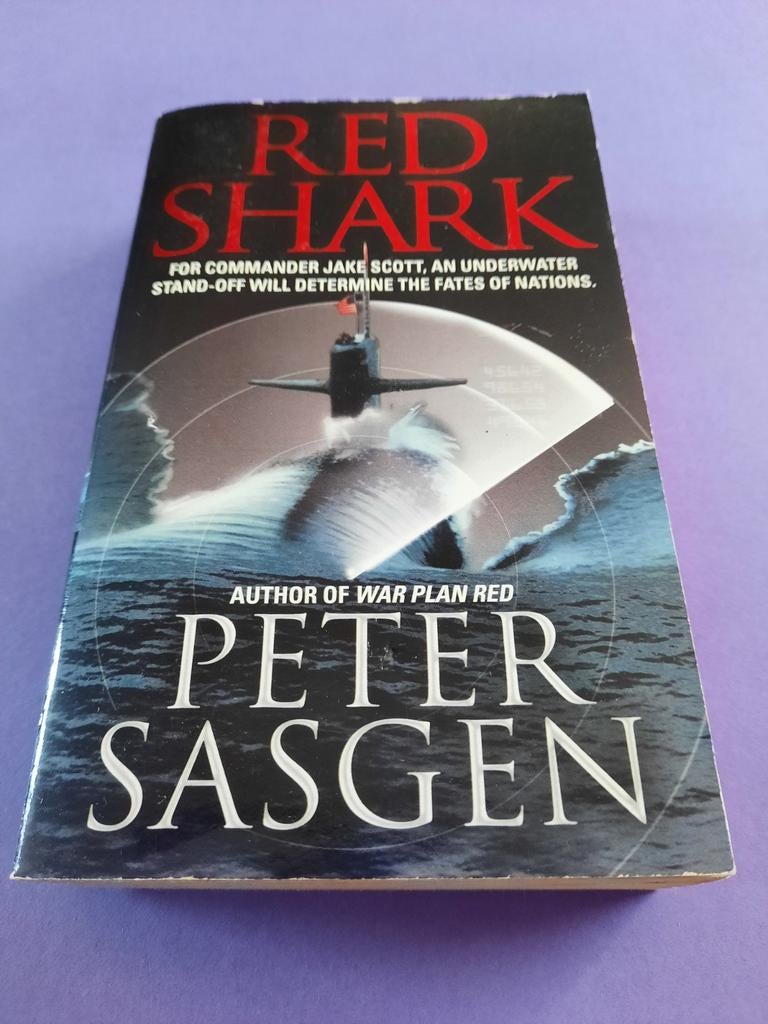 Peter Sasgen. Red Shark, Ophalen of Verzenden, Gelezen