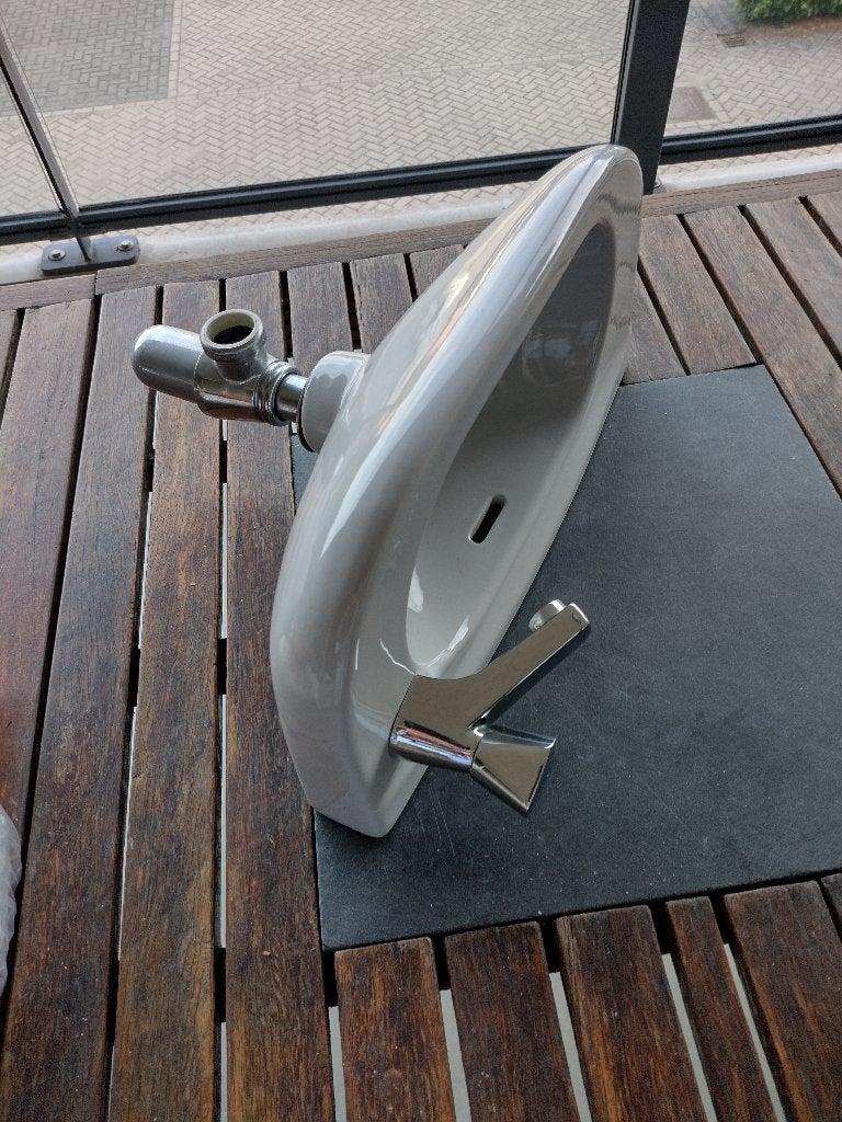sanitair, Ophalen, Zo goed als nieuw, Chroom, Wastafel