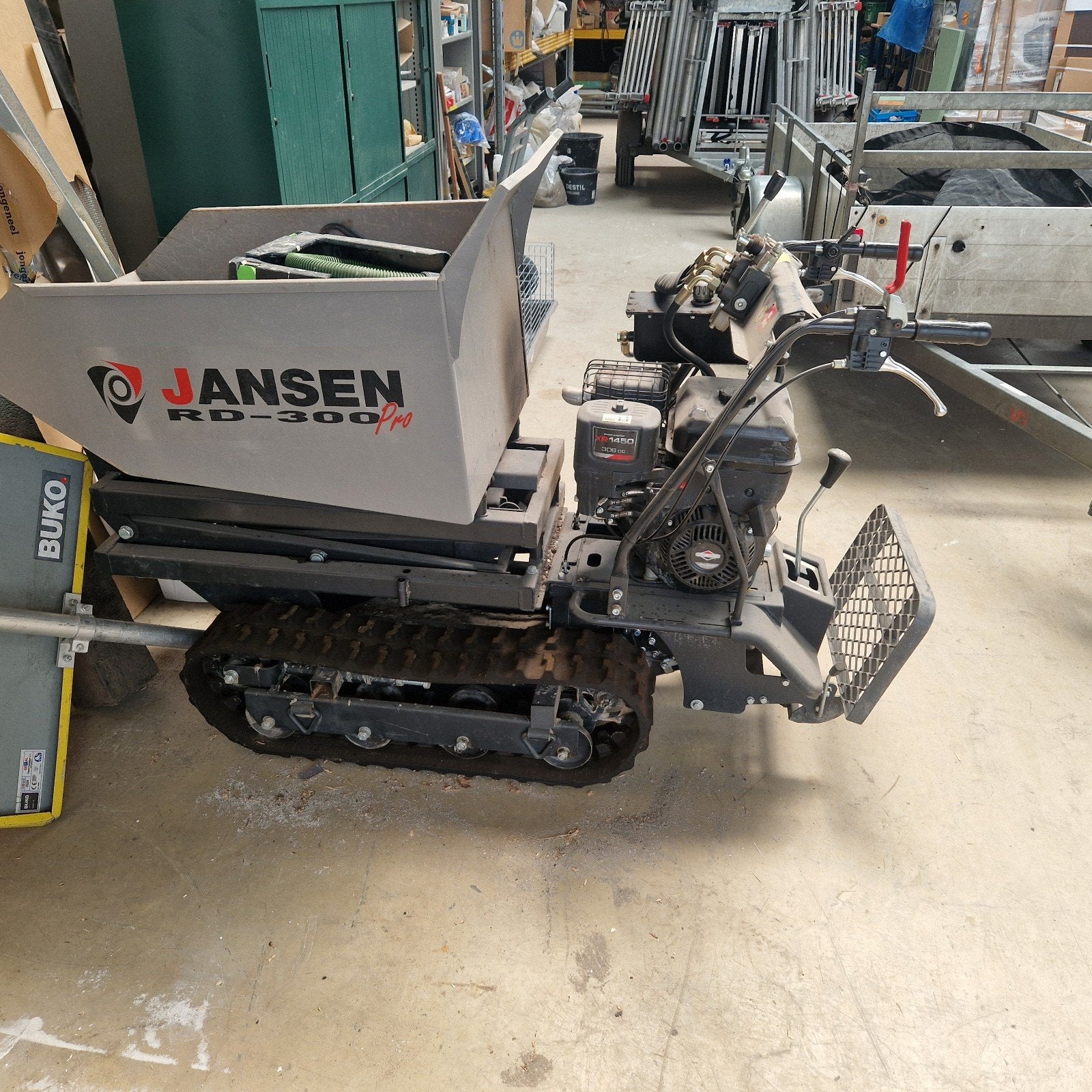 Jansen RD-300pro Rupsdumper - Krachtige Mini Dumper, Ophalen of Verzenden
