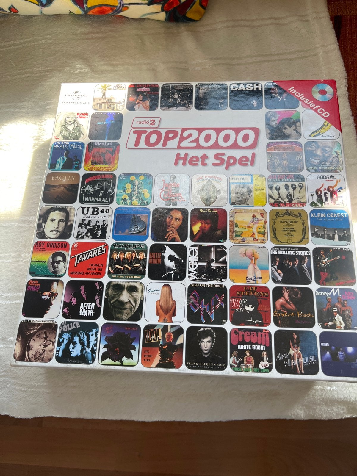 Radio 2 Top 2000 Het Spel - Muziekquiz met CD, Hobby en Vrije tijd, Gezelschapsspellen | Bordspellen, Drie of vier spelers, Ophalen of Verzenden