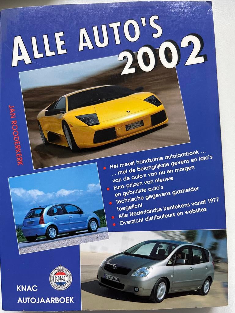 KNAC Alle Auto’s 2002, Boeken, Auto's | Boeken, Ophalen of Verzenden, Zo goed als nieuw, Algemeen