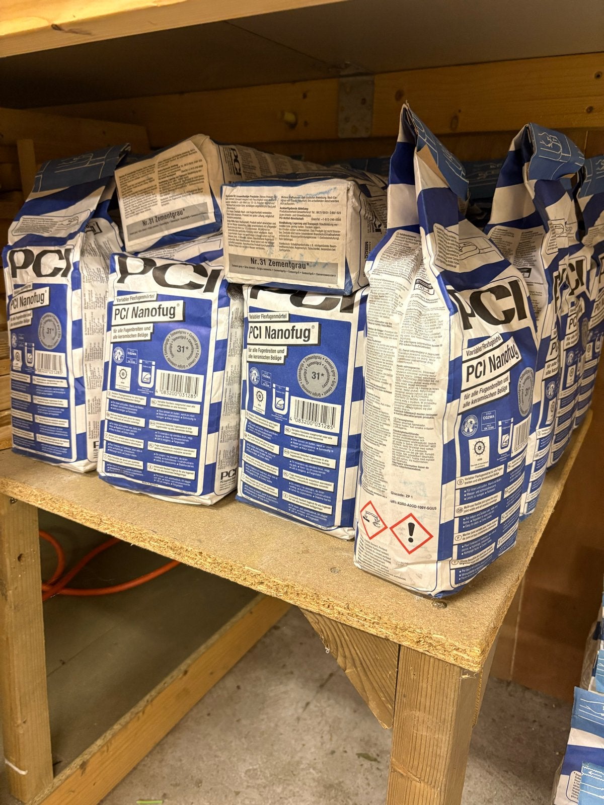 PCI Nanofug voegmiddel antraciet en cementgrijs, Ophalen, Nieuw