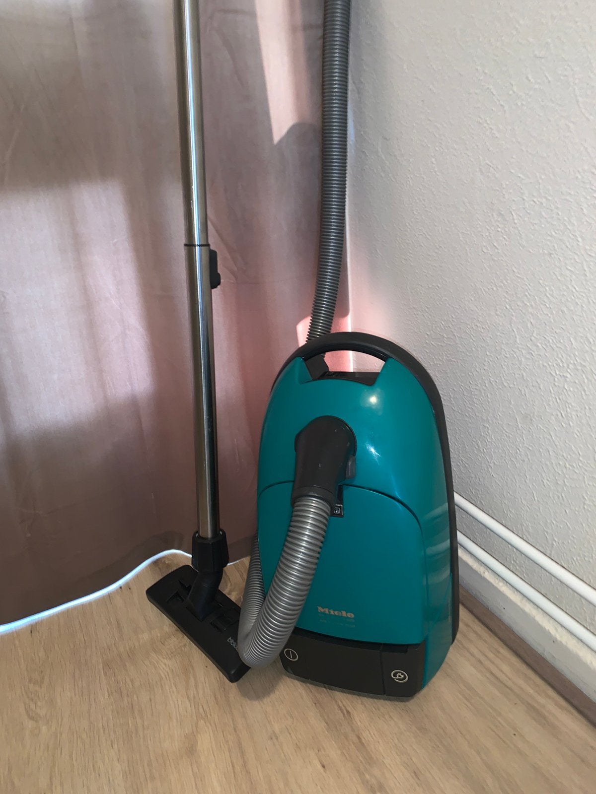 Miele S300i stofzuiger groen compleet, Gebruikt, Geschikt voor harde vloeren, Miele, Steelstofzuiger