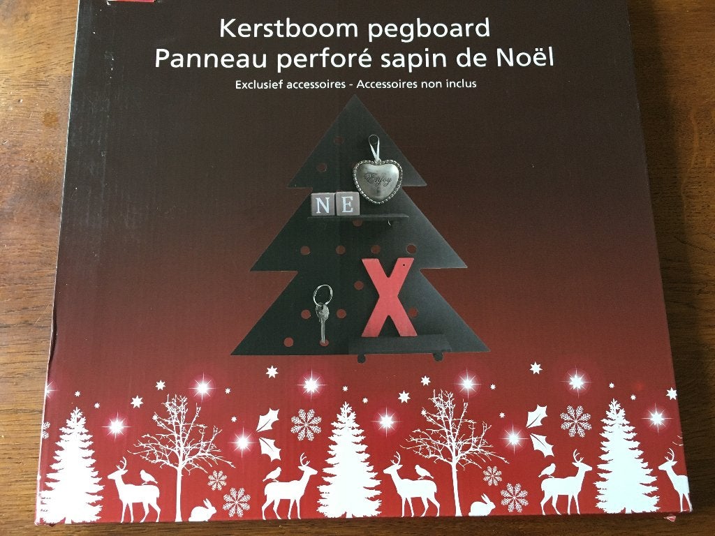 Kerstboom Pegboard Nieuw in Doos, Diversen, Kerst, Ophalen of Verzenden, Nieuw