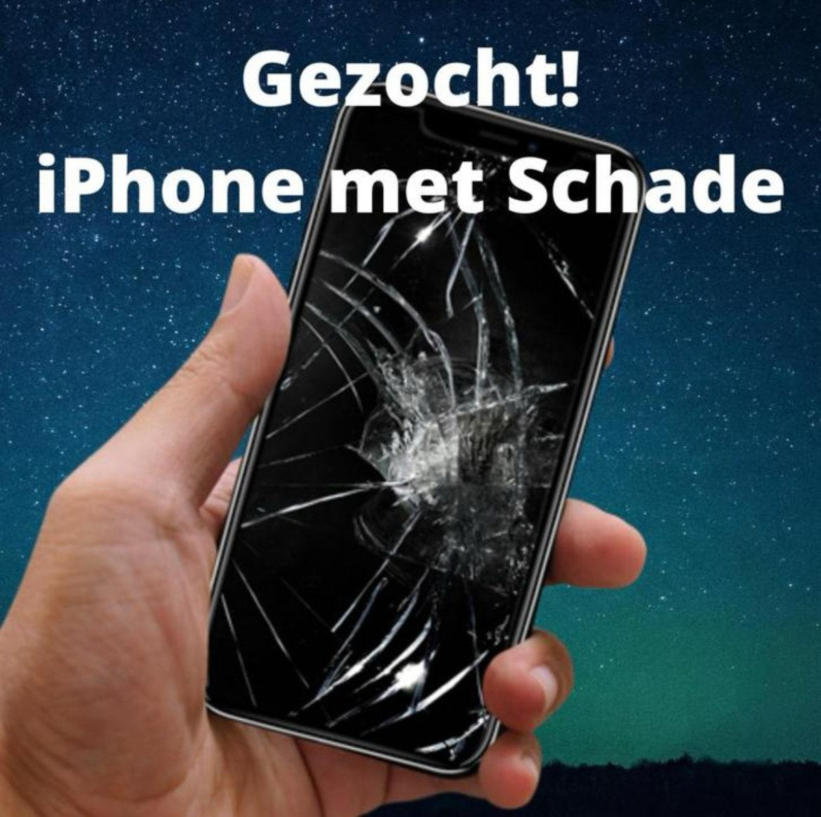 iPhones gezocht!, Ophalen, Zwart