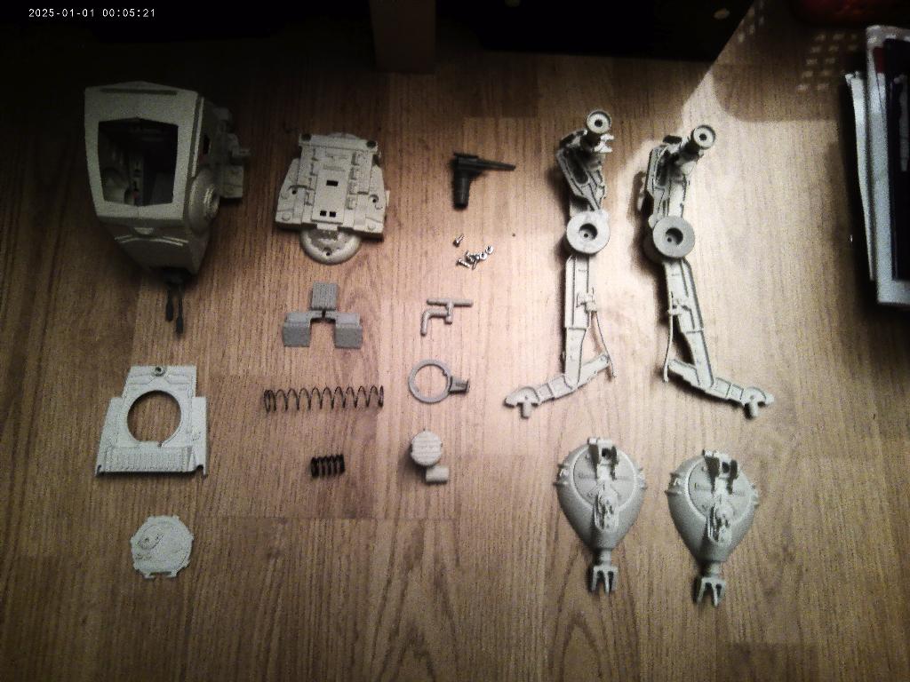 Vintage Star Wars AT-ST Scoutwalker parts, Verzamelen, Star Wars, Ophalen of Verzenden, Gebruikt, Actiefiguurtje