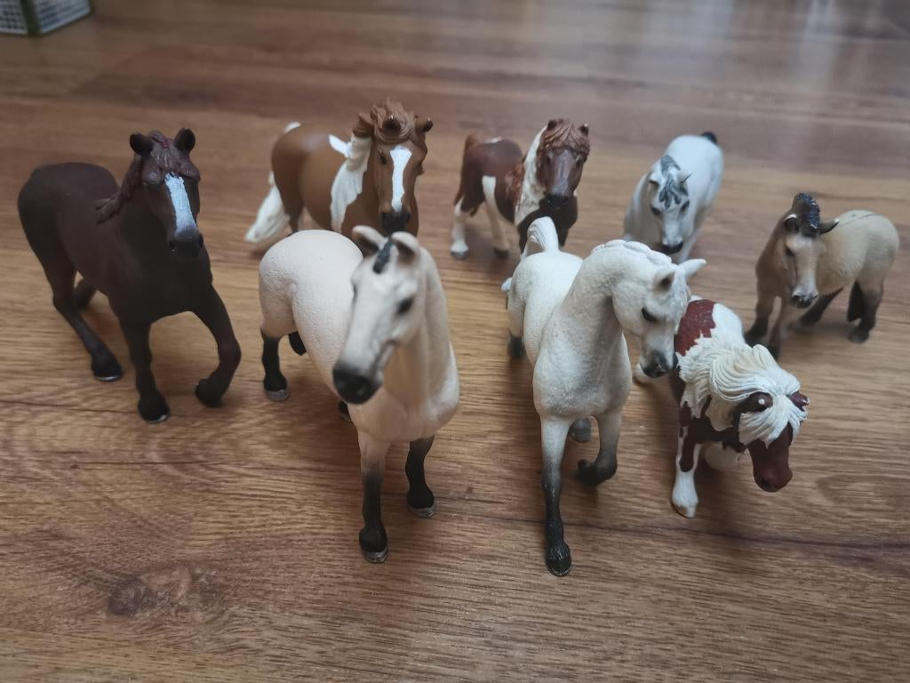 Schleich paardenset, Ophalen of Verzenden, Zo goed als nieuw
