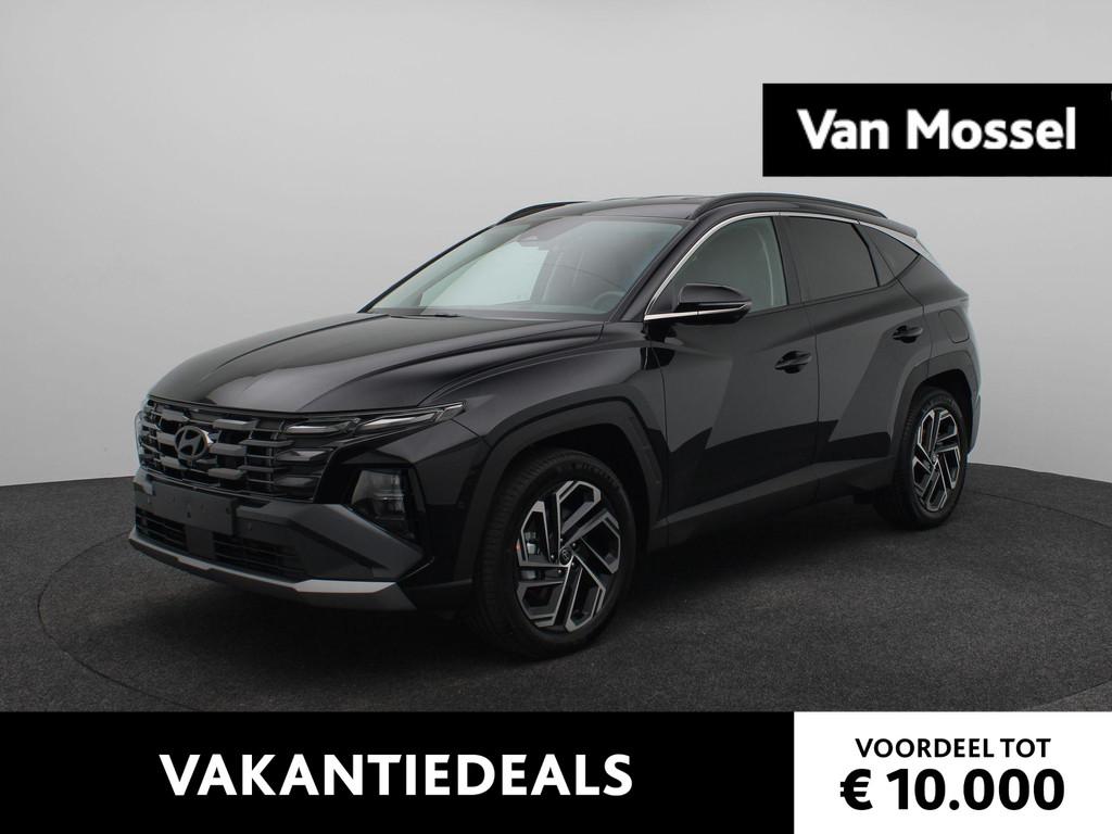 Hyundai Tucson 1.6 T-GDI PHEV Premium | Stoel/ stuur verwarm, 4 cilinders, Met garantie (alle), Zwart, Leder