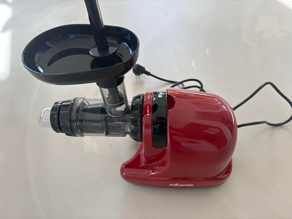 Juiceme slowjuicer - Zo goed als nieuw, Witgoed en Apparatuur, Ophalen of Verzenden, Zo goed als nieuw, Elektrisch, Slowjuicer
