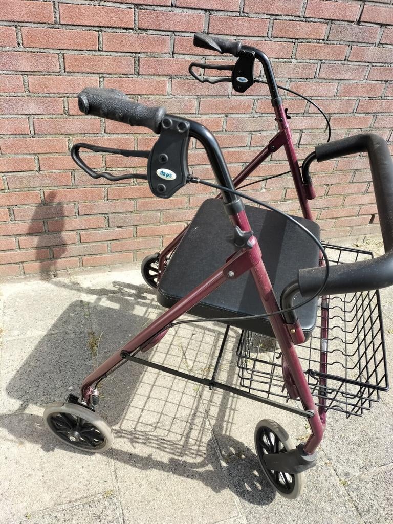 Rollator, Ophalen, Opvouwbaar, Zo goed als nieuw