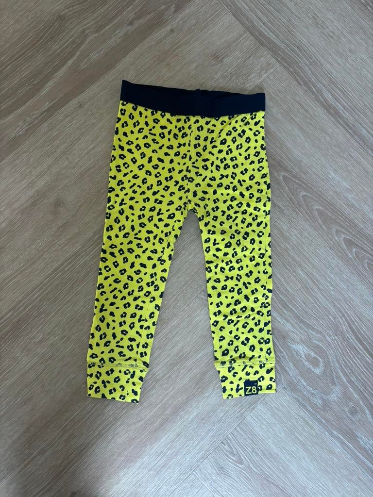 Z8 legging geel panter mt 74, Ophalen of Verzenden, Zo goed als nieuw, Meisje, Broekje