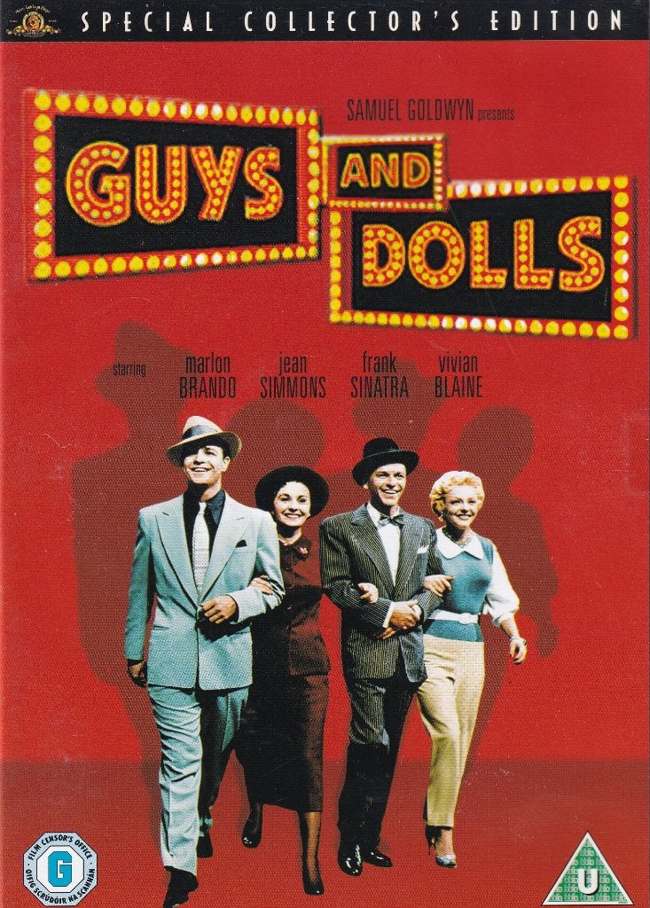 Te koop dvd guys and dolls (frank sinatra & marlon brando), Engels, Alle leeftijden, Nederlands, Ophalen of Verzenden