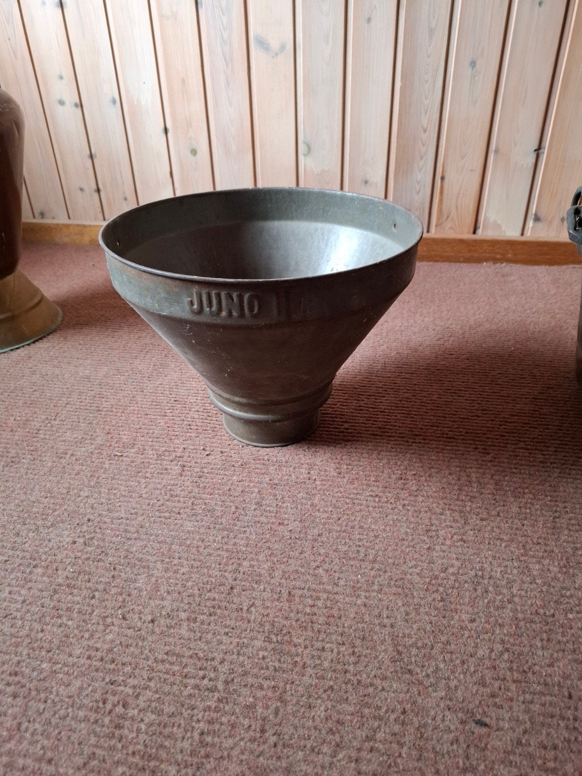 Antieke trechter 'Juno' - Vintage metalen trechter, Ophalen