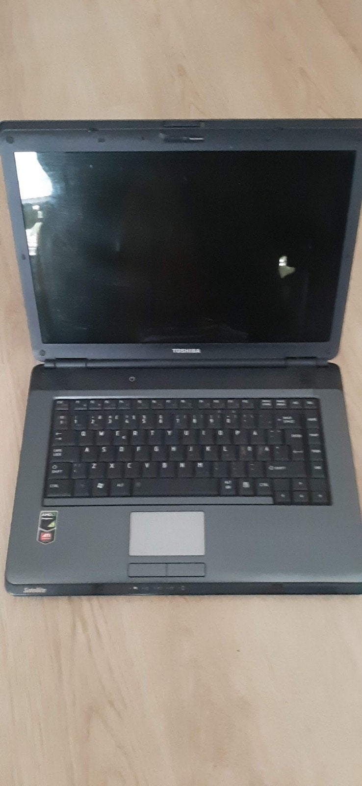 Toshiba Satellite L300D-21Q Laptop - AMD Sempron, Met videokaart, Minder dan 4 GB, Minder dan 2 Ghz, Ophalen of Verzenden