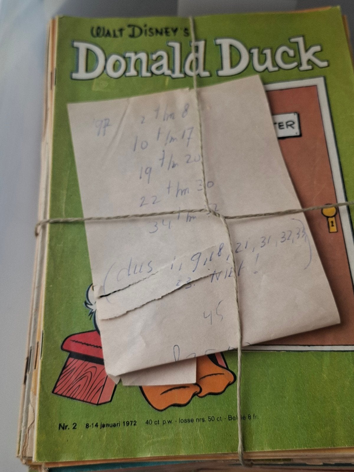 Donald Duck jaargangen 1971 en 1972 (niet compleet), Ophalen of Verzenden