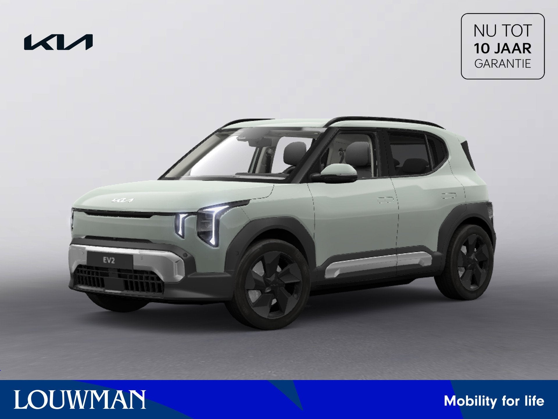 Kia EV2 Plus 42.2 kWh EV Tech Pack * Voorraadvoordeel inclus, 12 maanden, Stof, Nieuw, SUV of Terreinwagen
