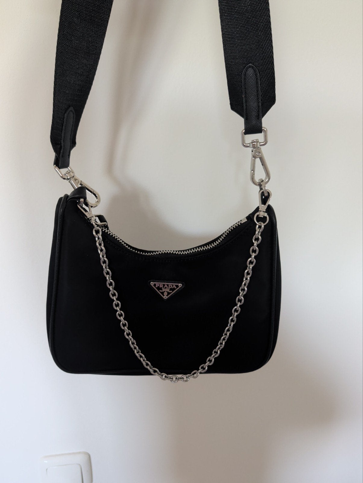 Aliexpress prada tasje, Ophalen of Verzenden, Nieuw, Zwart, Schoudertasje
