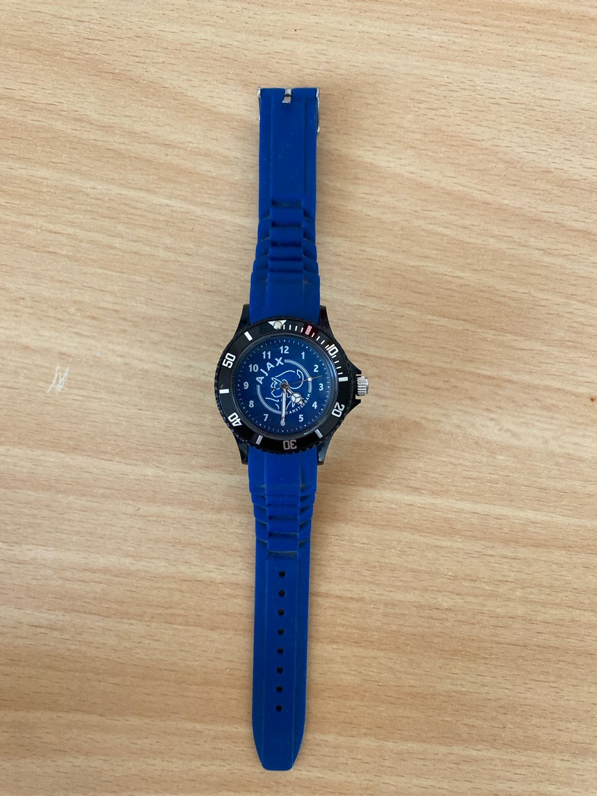 Blauw horloge - Batterij moet vervangen worden, Ophalen, Gebruikt, Blauw, Android