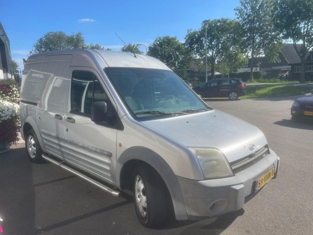 Ford TRANSIT CONNECT T230L 1.8 TDCI L1-H1 Trekhaak - Side Pi, Auto's, Bedrijf, 1753 cc, Ford, Zilver of Grijs