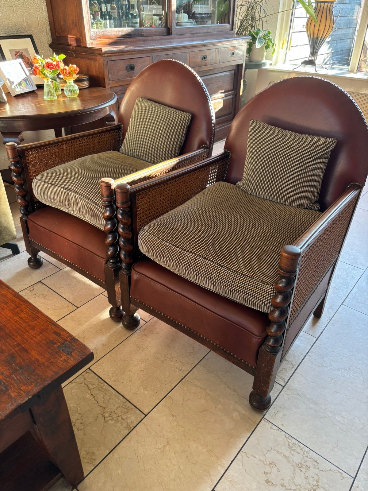 Antieke Bergere stoelen, Ophalen of Verzenden