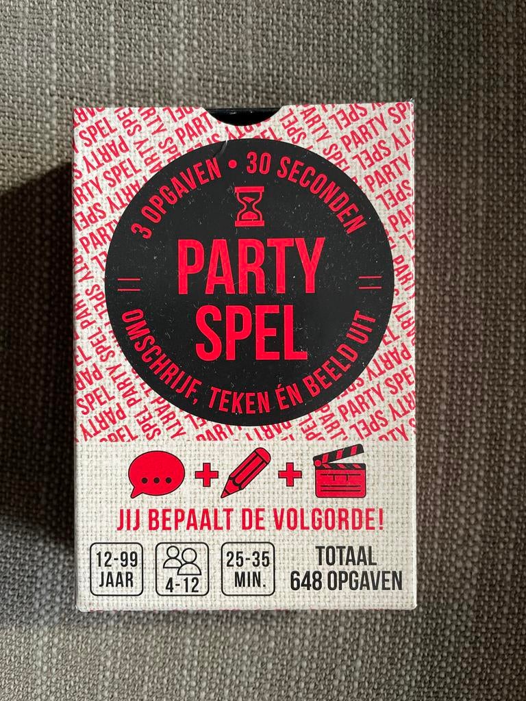 Party Spel - Omschrijf, Teken & Beeld Uit - 30 Seconden, Vijf spelers of meer, Ophalen of Verzenden, Nieuw