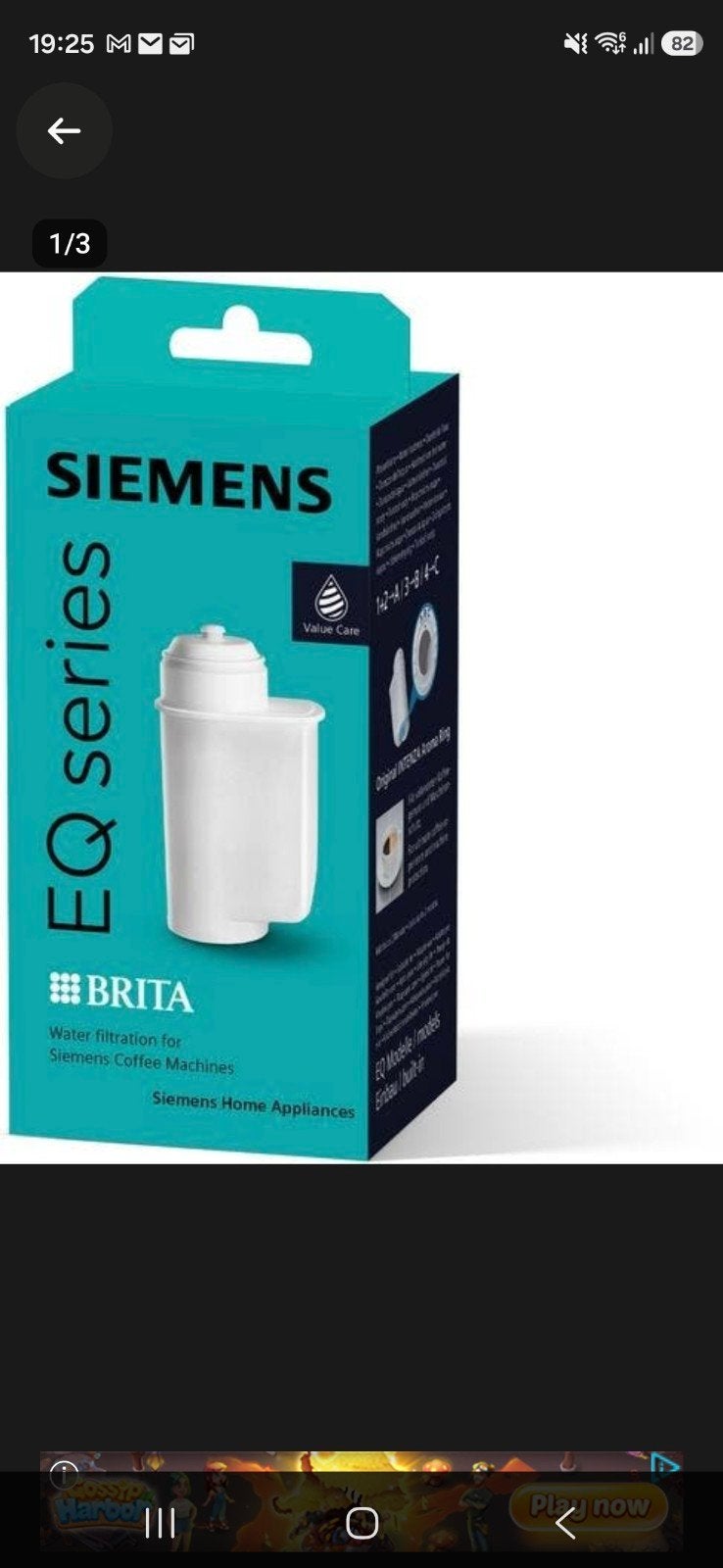 11 Siemens Brita Intenza Waterfilters voor EQ series, Ophalen, Nieuw